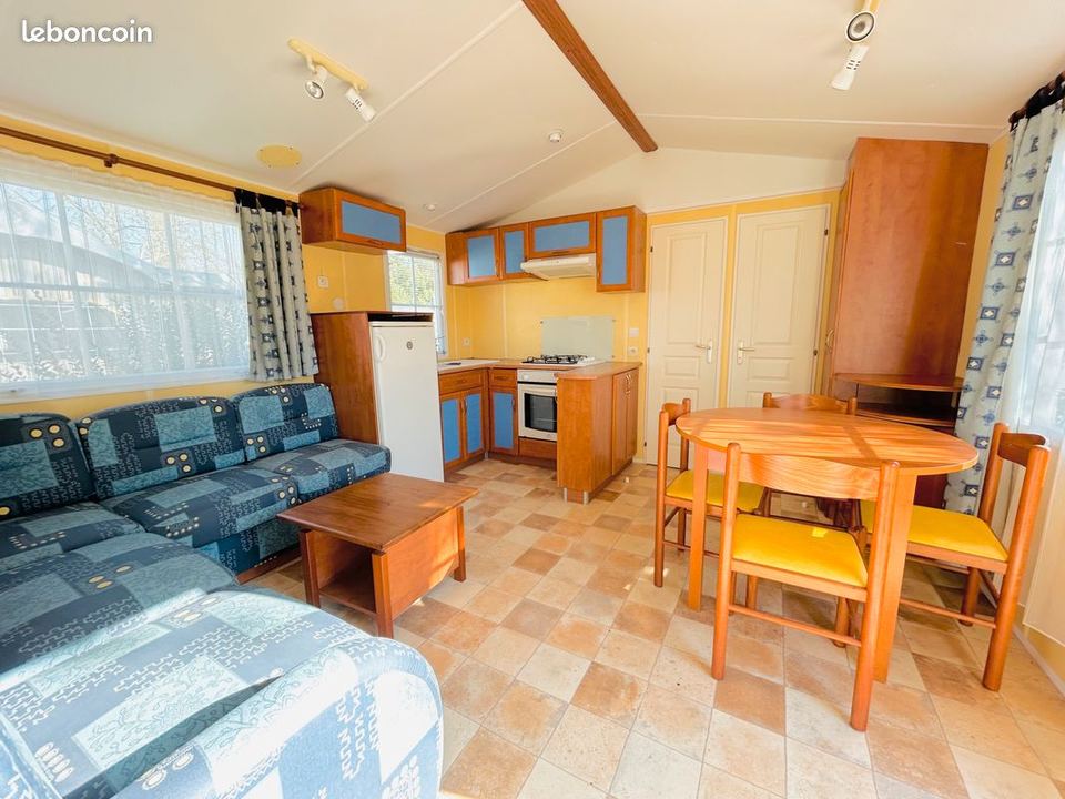 Mobil home confortable pour projet personnel