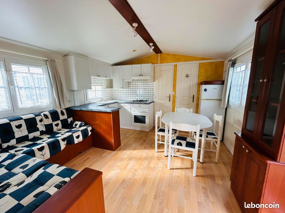 Mobil home 2 chambres confortable et fonctionnel