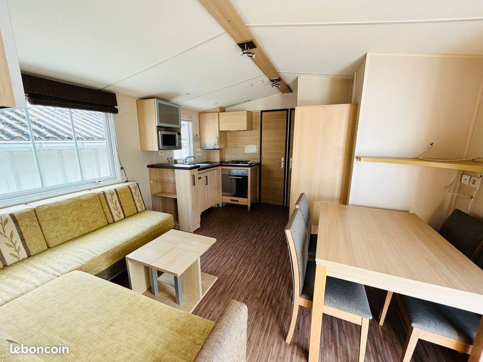 Mobil home 3 chambres tout équipé prêt à l’emploi
