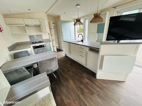 Mobil home anglais premium prêt à poser rapidement