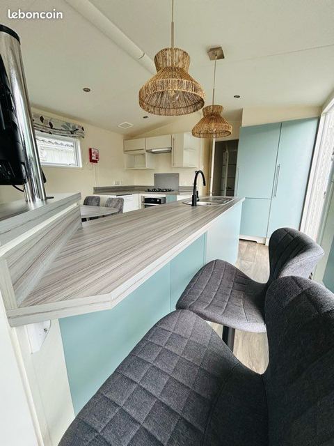 Mobil home anglais premium prêt à poser rapidement