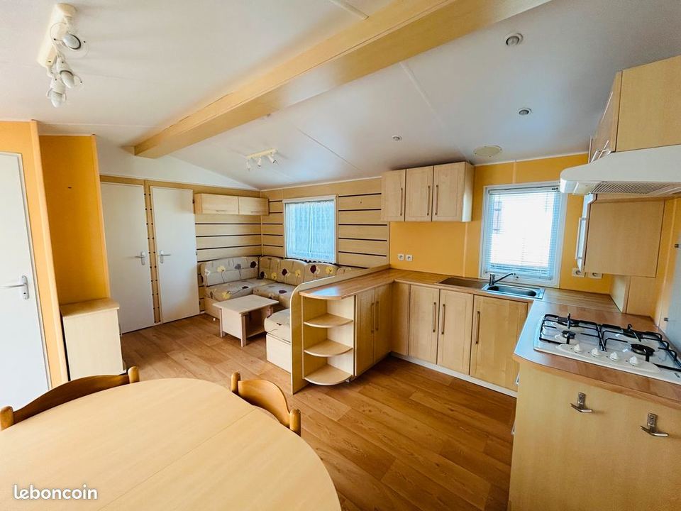 Mobil home 3 chambres spacieux prêt à vivre