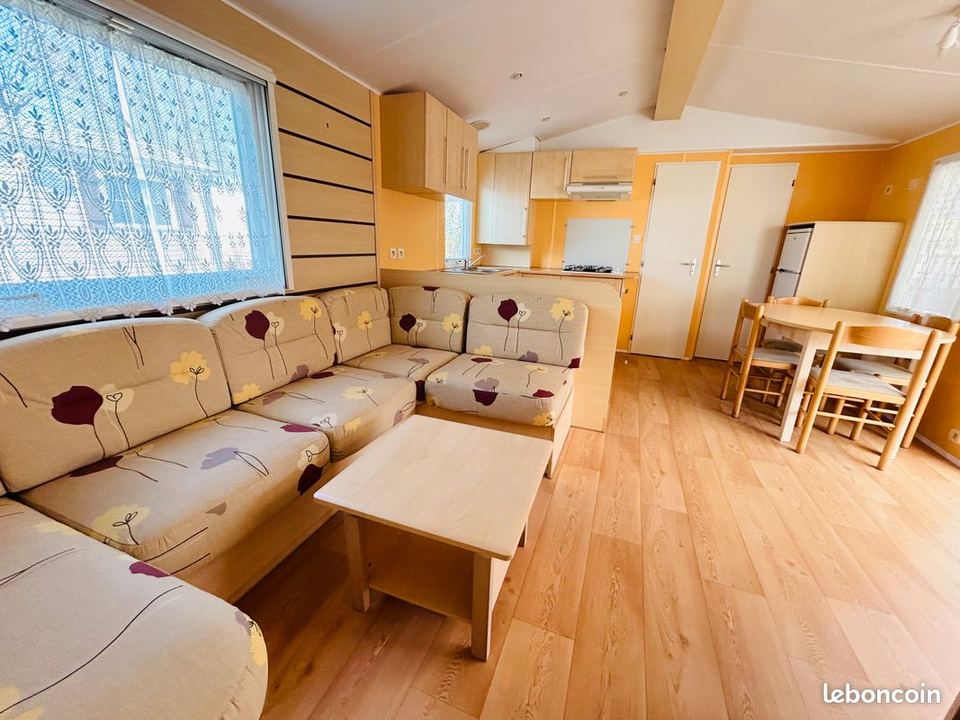 Mobil home 3 chambres spacieux prêt à vivre
