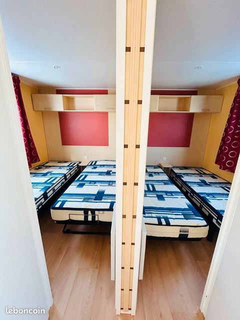 Mobil home 3 chambres spacieux prêt à vivre