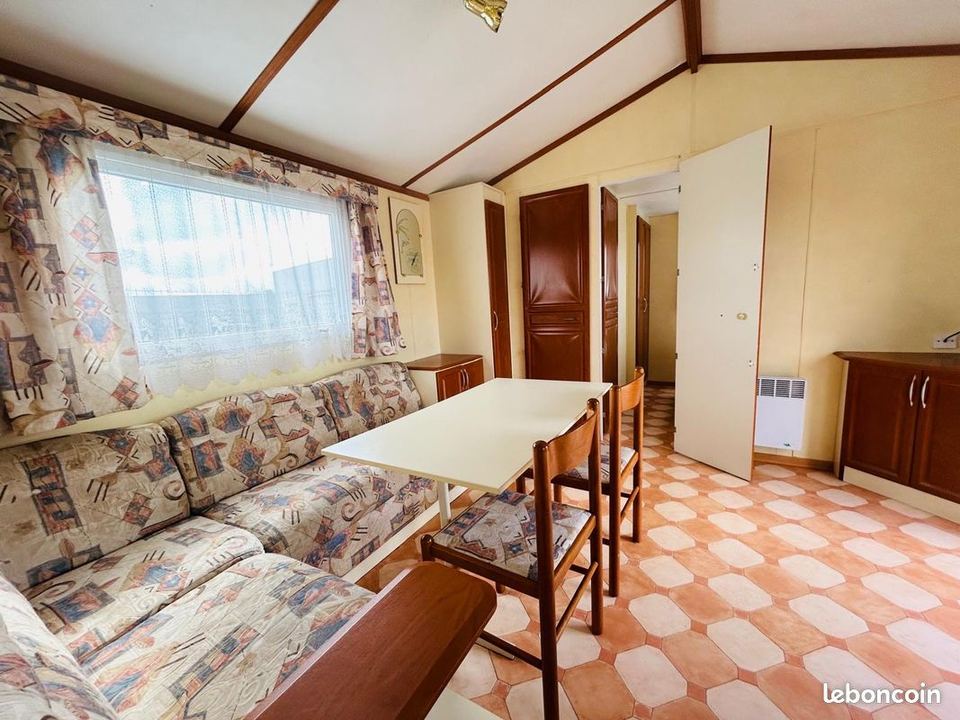 Mobil home 2 chambres confortable et fonctionnel