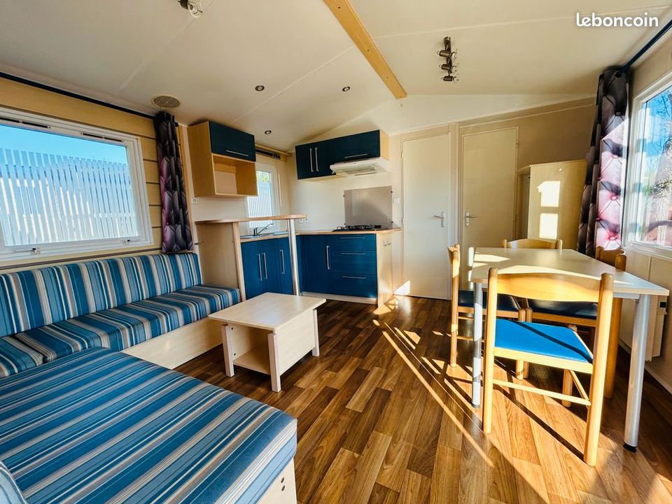 Mobil home prêt à poser avec accompagnement complet