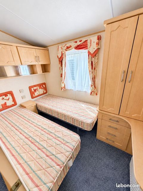 Mobil home anglais 2 chambres confortable et fonctionnel