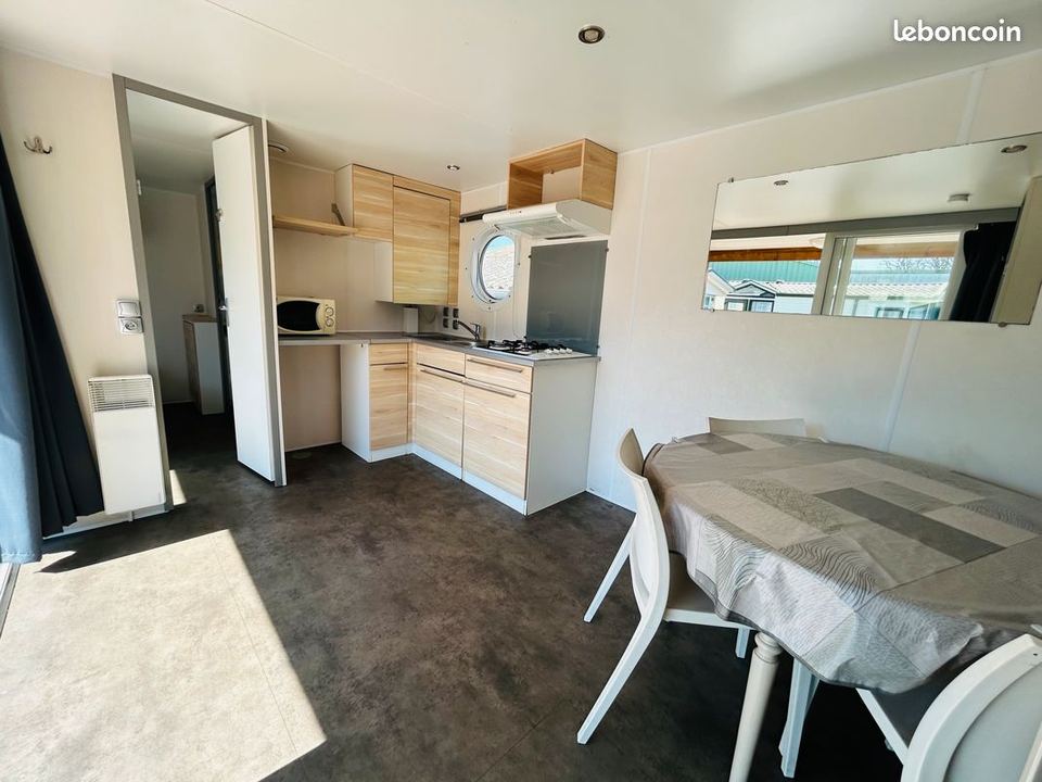 Mobil home prêt à poser pour logement de personnel