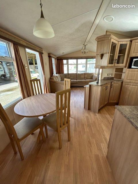 Mobil home anglais 2 chambres prêt à vivre