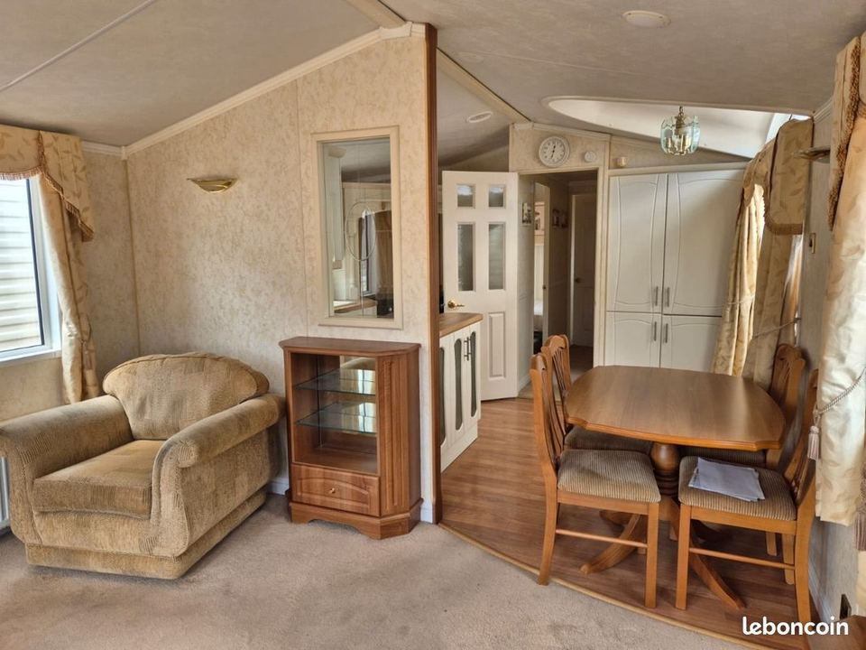 44 m2 - Mobil home anglais pour habitation à l’année