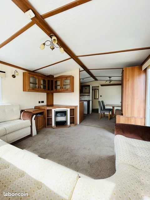 Mobil home anglais 2 chambres idéal pour logement temporaire