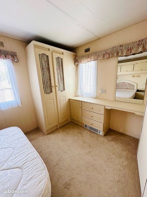 Mobil home anglais 2 chambres idéal pour logement temporaire