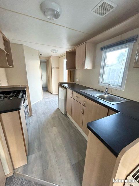 Mobil home anglais prêt à poser avec accompagnement complet