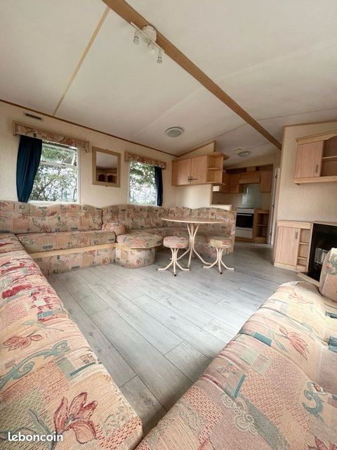 Mobil home anglais pour usage temporaire
