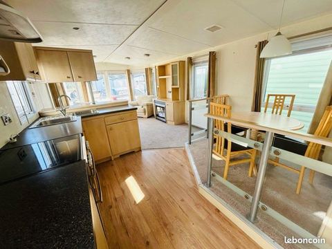 Mobil home anglais fonctionnel pour usage permanent