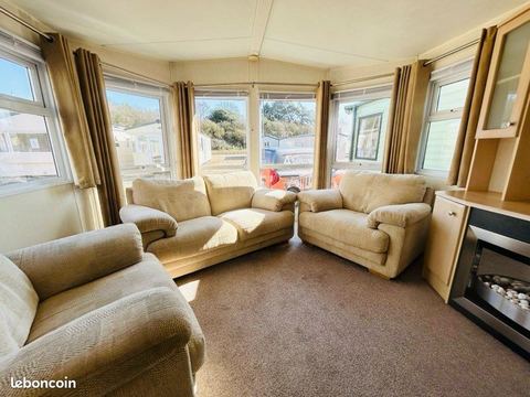 Mobil home anglais fonctionnel pour usage permanent