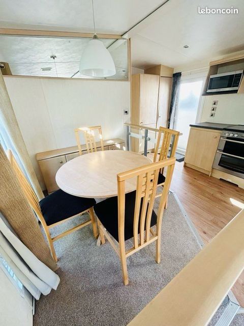 Mobil home anglais fonctionnel pour usage permanent
