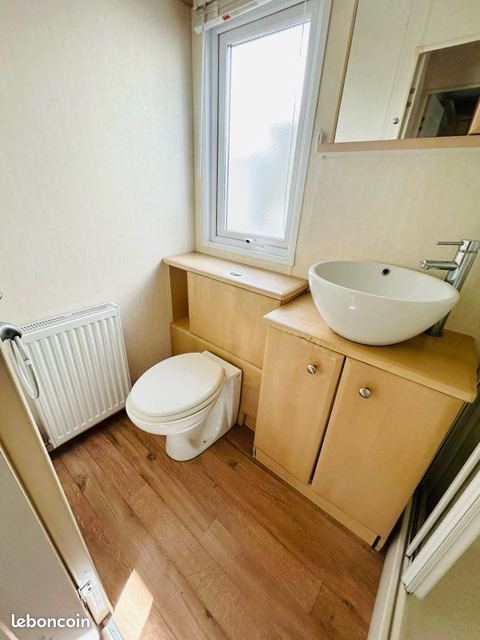 Mobil home anglais fonctionnel pour usage permanent