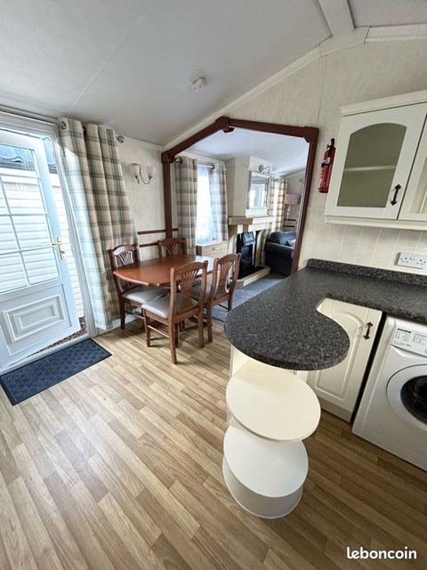 Mobil home anglais haut de gamme prêt à vivre