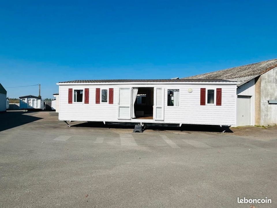Mobil home 3 chambre / 2 salle d'eau / 2 WC prêt à vivre