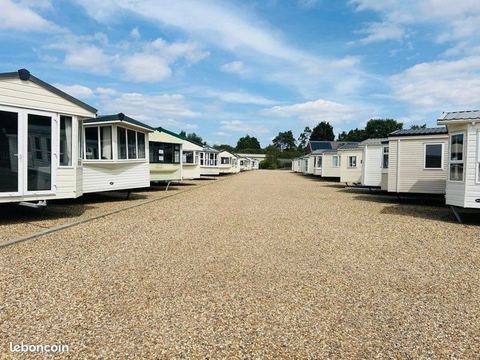 Mobil home Anglais prêt à livrer pour terrain privé